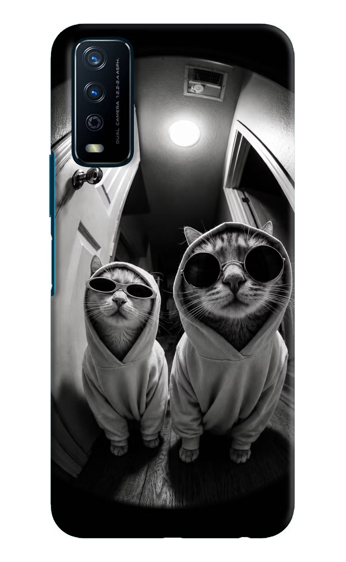 Hood Cats Vivo Y12s Back Cover