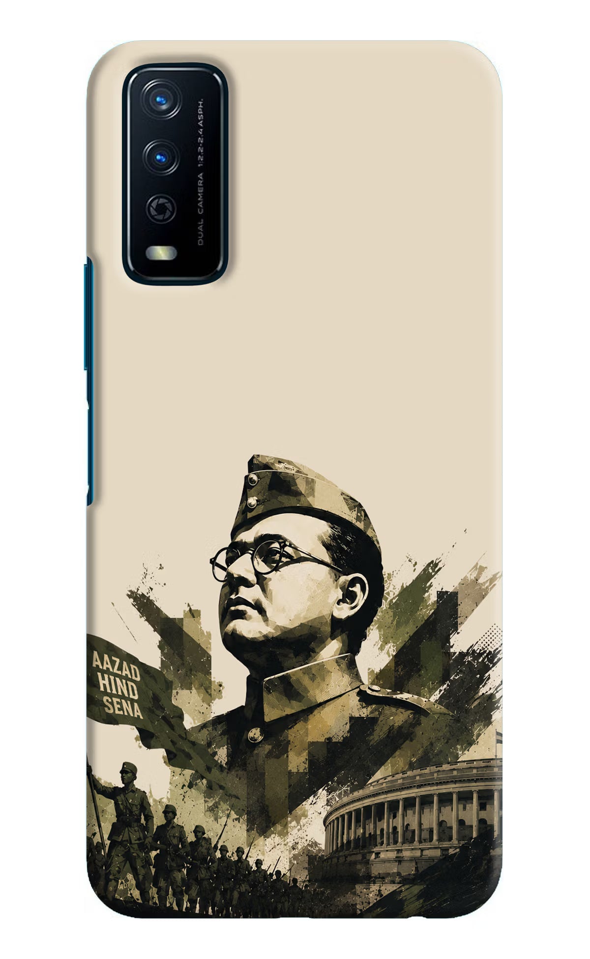 Netaji Rising Vivo Y12s Back Cover