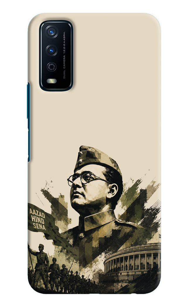 Netaji Rising Vivo Y12s Hard Case Back Cover by Casekaro