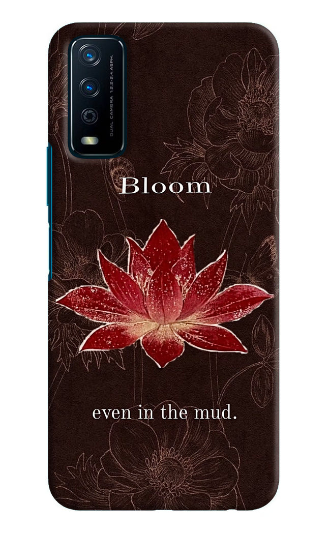 Bloom Vivo Y12s Hard Case Back Cover by Casekaro