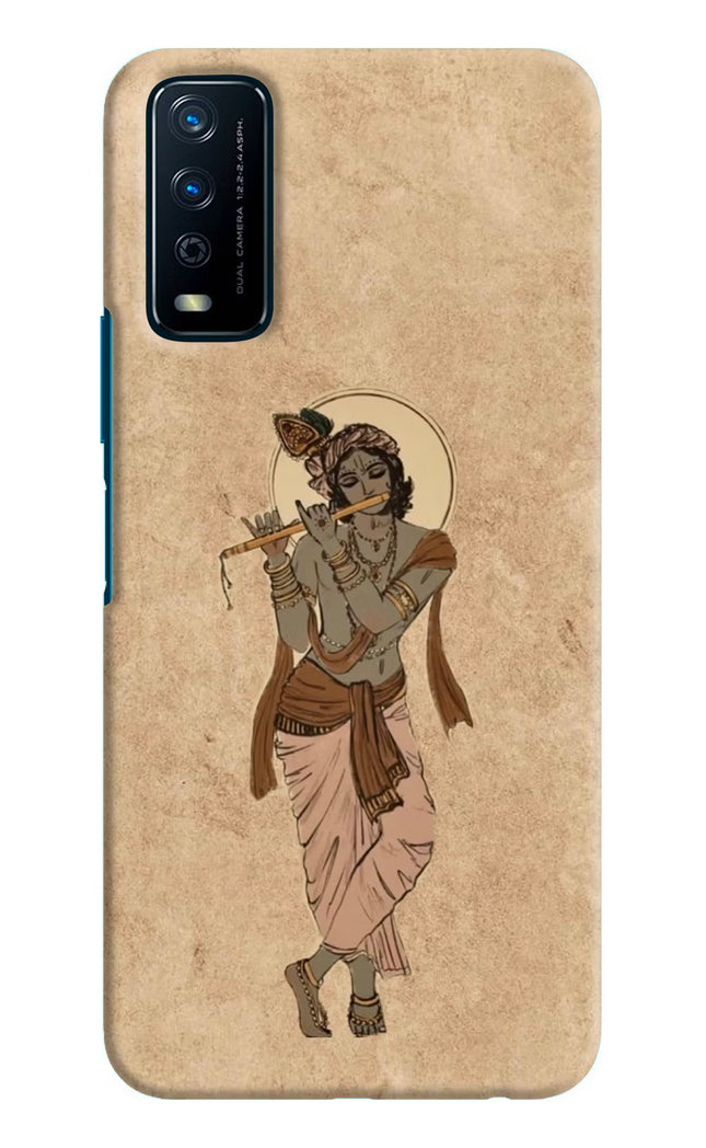 Krishna Vivo Y12s Hard Case Back Cover by Casekaro