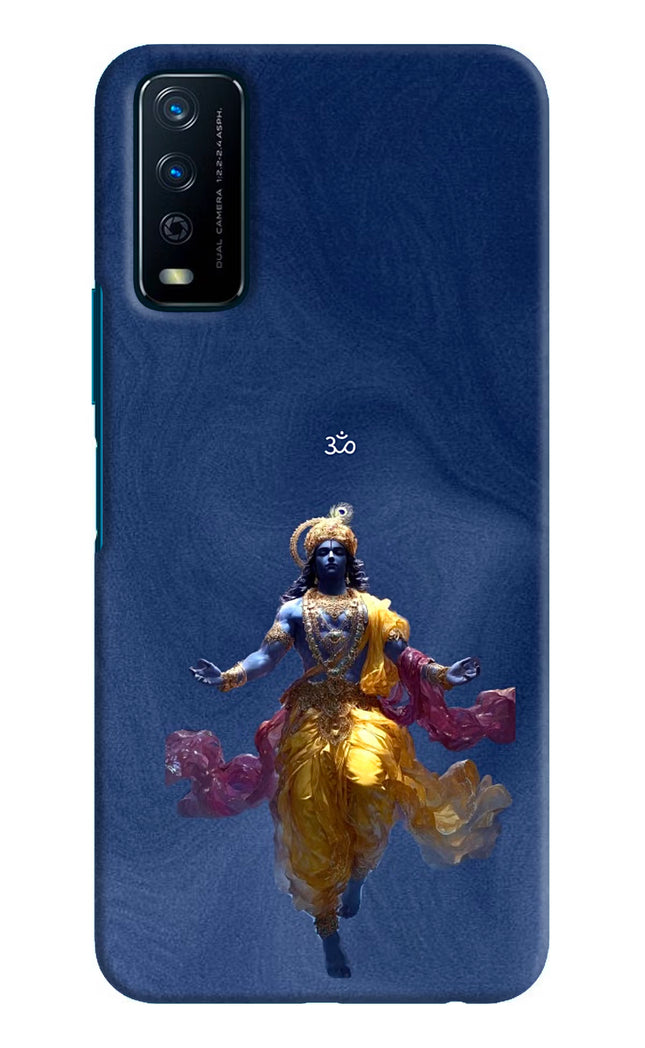 Cosmic Krishna Vivo Y12s Hard Case Back Cover by Casekaro