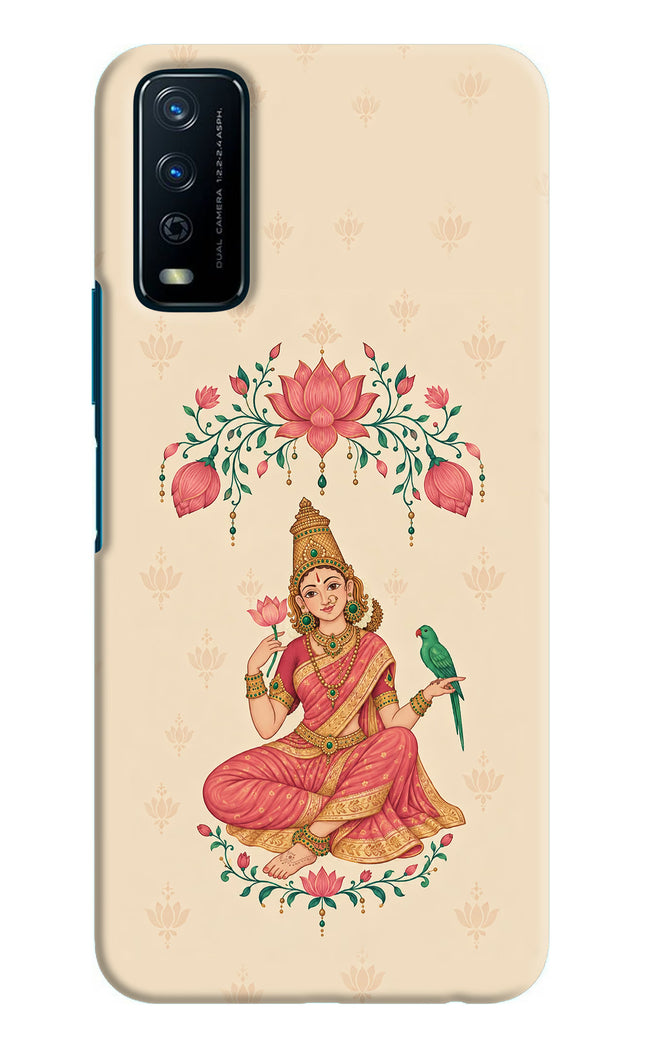 Goddess Lakshmi Vivo Y12s Hard Case Back Cover by Casekaro