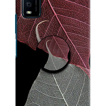 Leaf Pattern Vivo Y12s Pop Case by Casekaro