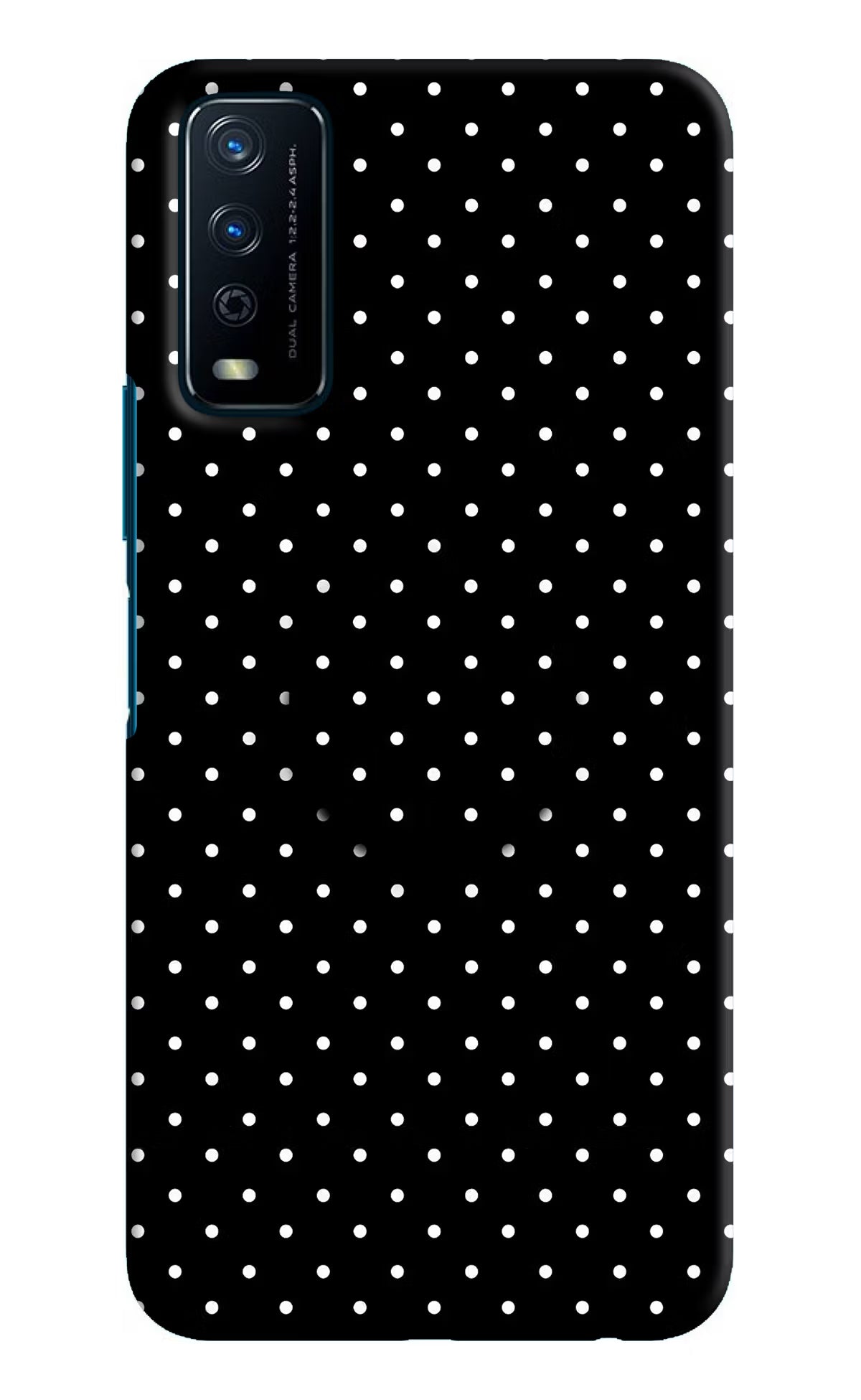 White Dots Vivo Y12s Pop Case by Casekaro