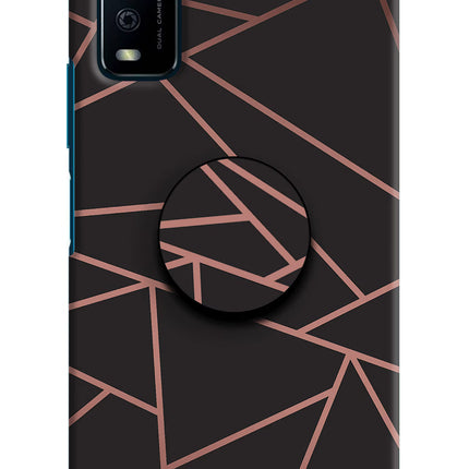 Geometric Pattern Vivo Y12s Pop Case by Casekaro