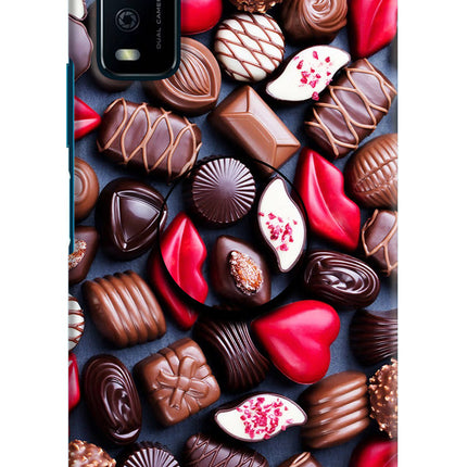 Chocolates Vivo Y12s Pop Case by Casekaro