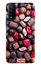 Chocolates Vivo Y12s Pop Case by Casekaro