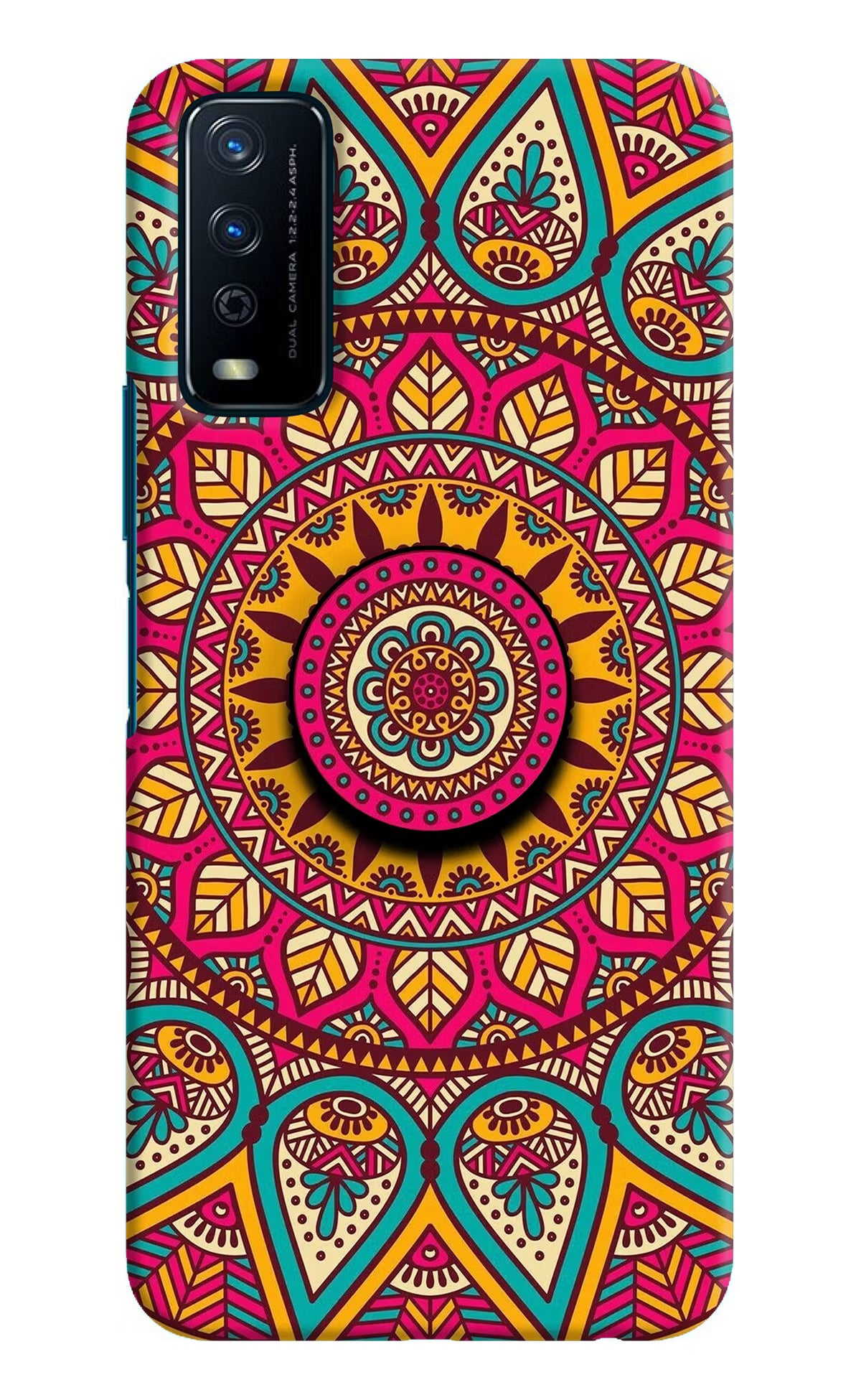 Mandala Vivo Y12s Pop Case by Casekaro
