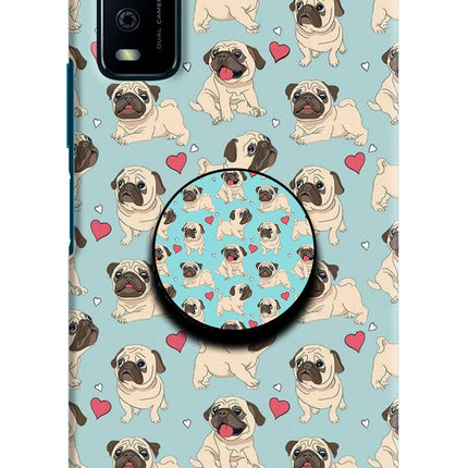Pug Dog Vivo Y12s Pop Case by Casekaro