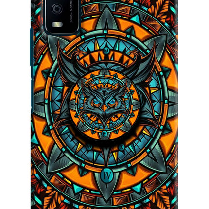 Angry Owl Vivo Y12s Pop Case by Casekaro