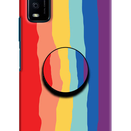 Rainbow Vivo Y12s Pop Case by Casekaro