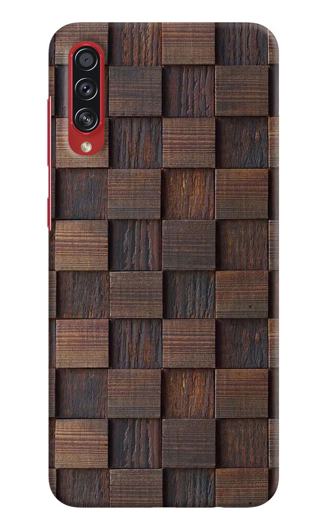 Wooden Cube Design Samsung A70s Hard Case Back Cover by Casekaro