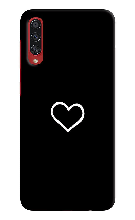Heart Samsung A70s Hard Case Back Cover by Casekaro