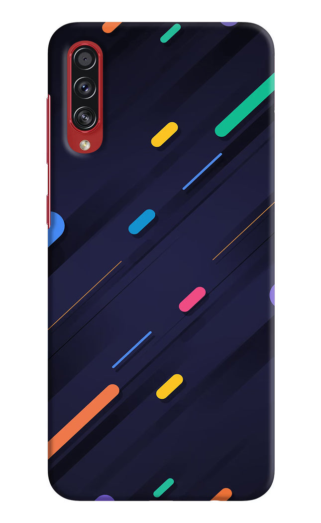 Abstract Design Samsung A70s Hard Case Back Cover by Casekaro