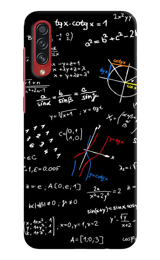 Mathematics Formula Samsung A70s Hard Case Back Cover by Casekaro