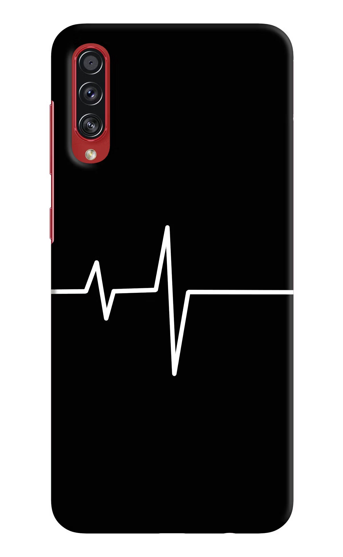 Heart Beats Samsung A70s Hard Case Back Cover by Casekaro