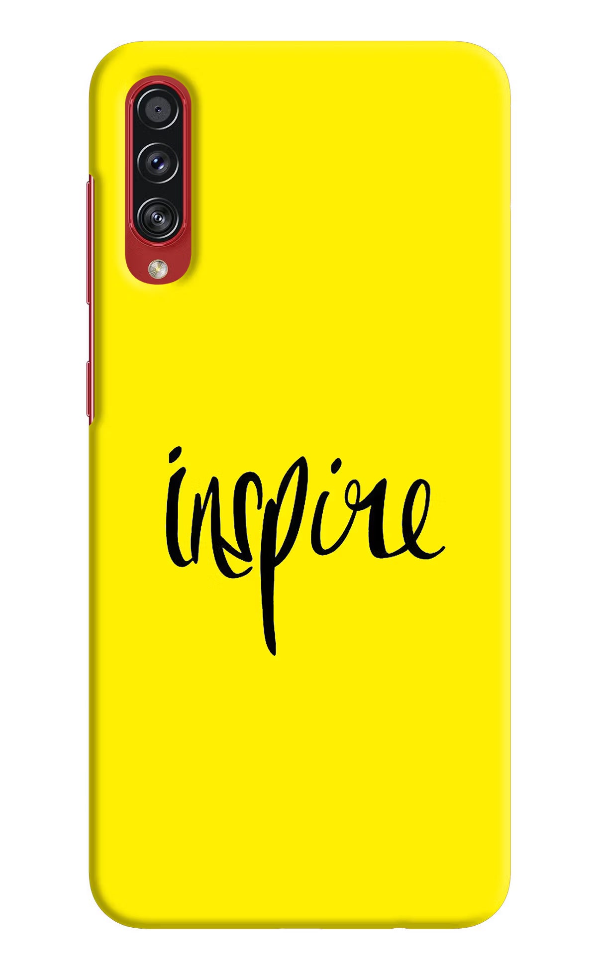 Inspire Samsung A70s Hard Case Back Cover by Casekaro