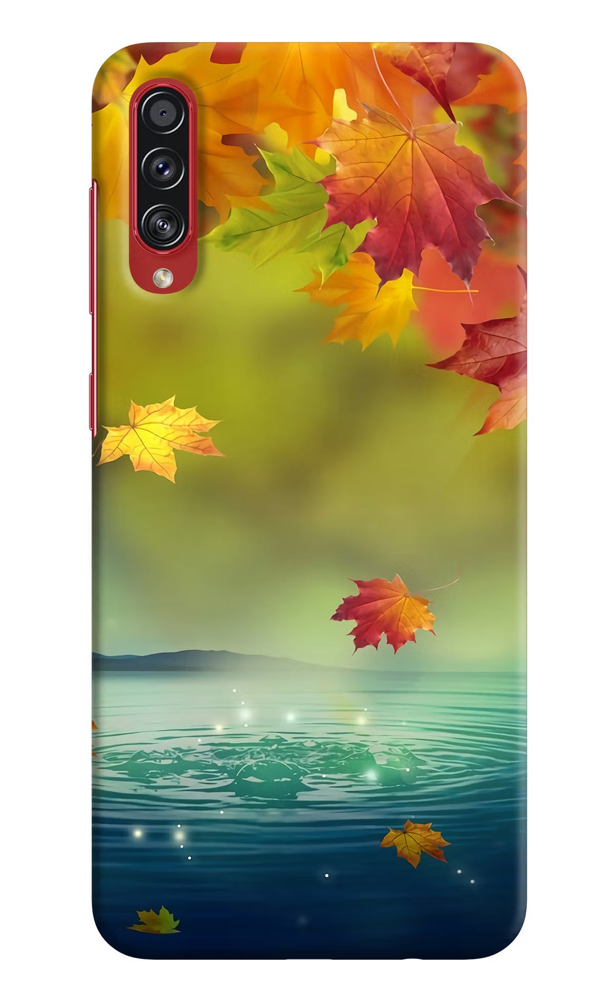 Flowers Samsung A70s Hard Case Back Cover by Casekaro