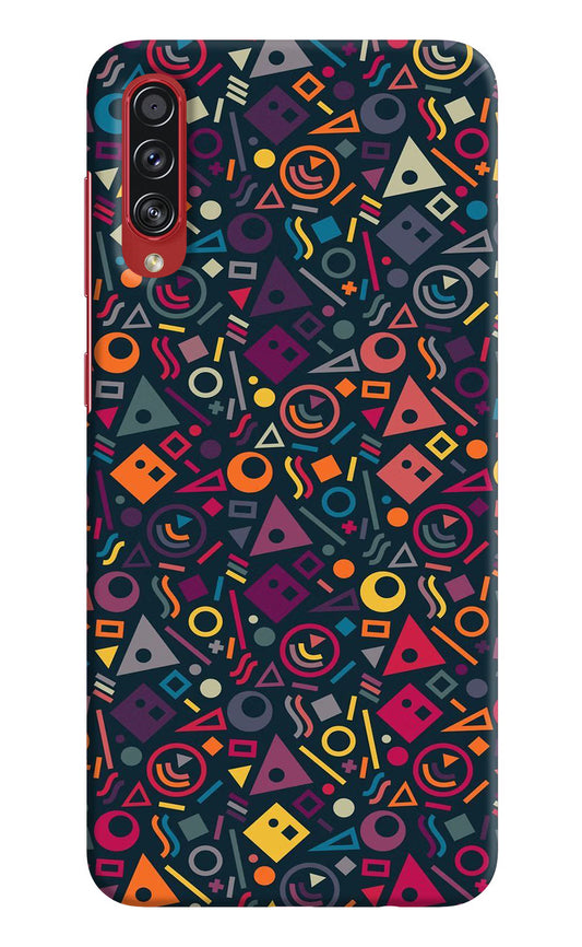 Geometric Abstract Samsung A70s Hard Case Back Cover by Casekaro