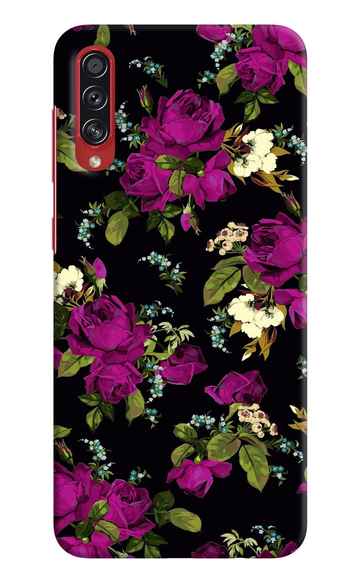 Flowers Samsung A70s Hard Case Back Cover by Casekaro