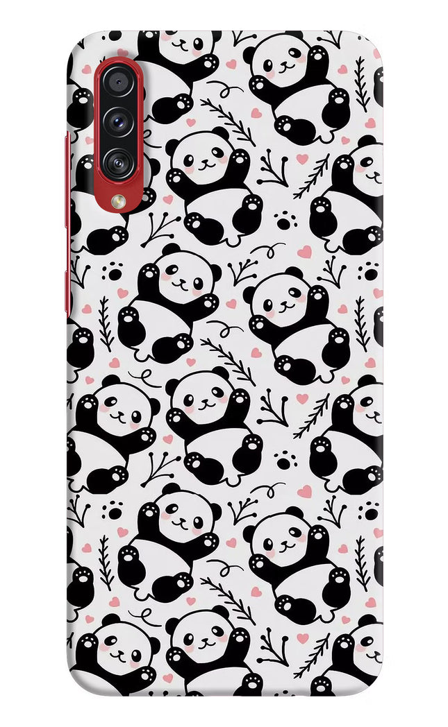 Cute Panda Samsung A70s Hard Case Back Cover by Casekaro