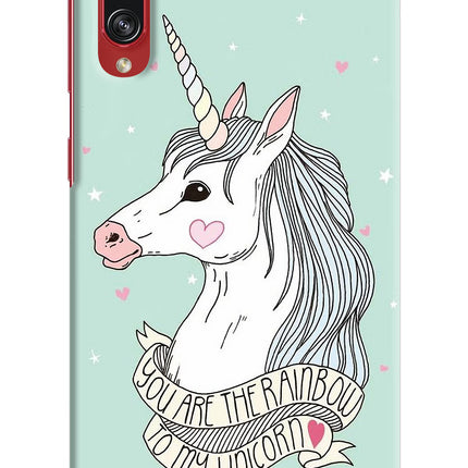 Unicorn Wallpaper Samsung A70s Hard Case Back Cover by Casekaro