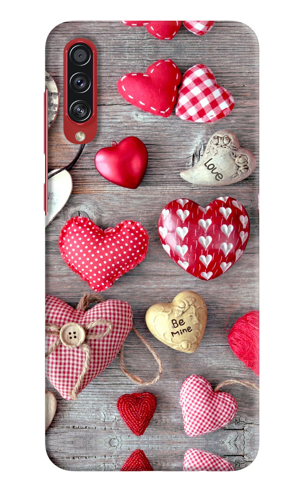 Love Wallpaper Samsung A70s Hard Case Back Cover by Casekaro