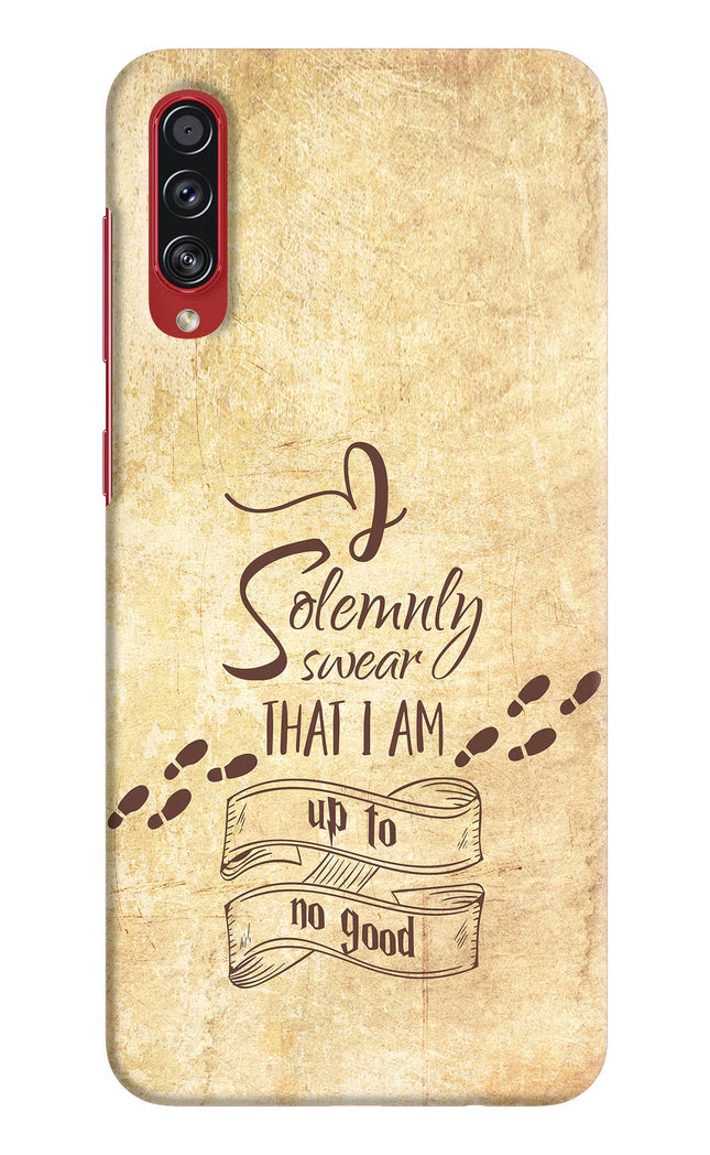 I Solemnly swear that i up to no good Samsung A70s Hard Case Back Cover by Casekaro