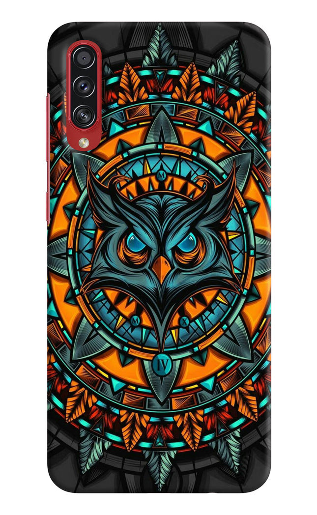 Angry Owl Art Samsung A70s Hard Case Back Cover by Casekaro