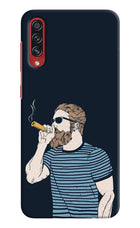 Smoking Samsung A70s Hard Case Back Cover by Casekaro