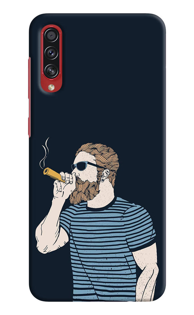 Smoking Samsung A70s Hard Case Back Cover by Casekaro