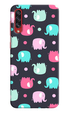 Elephants Samsung A70s Hard Case Back Cover by Casekaro