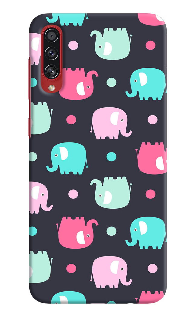 Elephants Samsung A70s Hard Case Back Cover by Casekaro