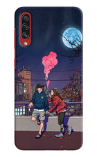 Chilling Couple Samsung A70s Hard Case Back Cover by Casekaro
