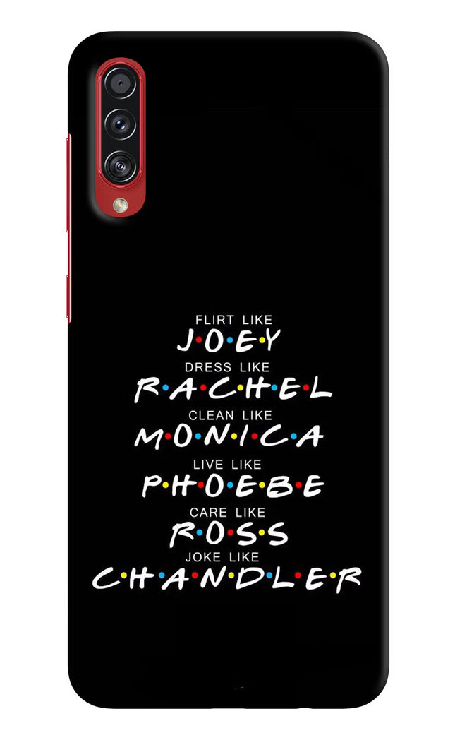 FRIENDS Character Samsung A70s Hard Case Back Cover by Casekaro