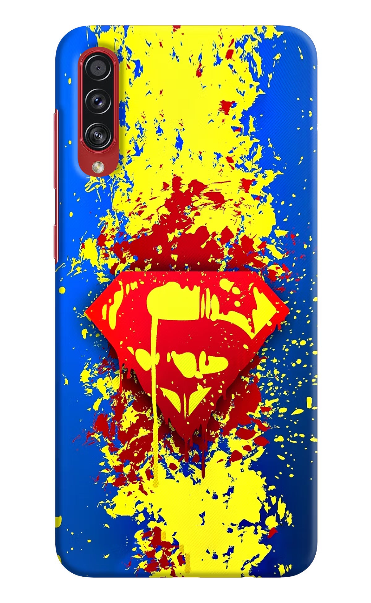 Superman logo Samsung A70s Hard Case Back Cover by Casekaro