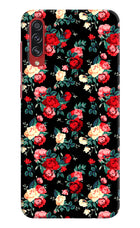 Rose Pattern Samsung A70s Hard Case Back Cover by Casekaro