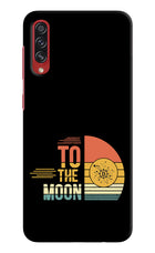 To the Moon Samsung A70s Hard Case Back Cover by Casekaro