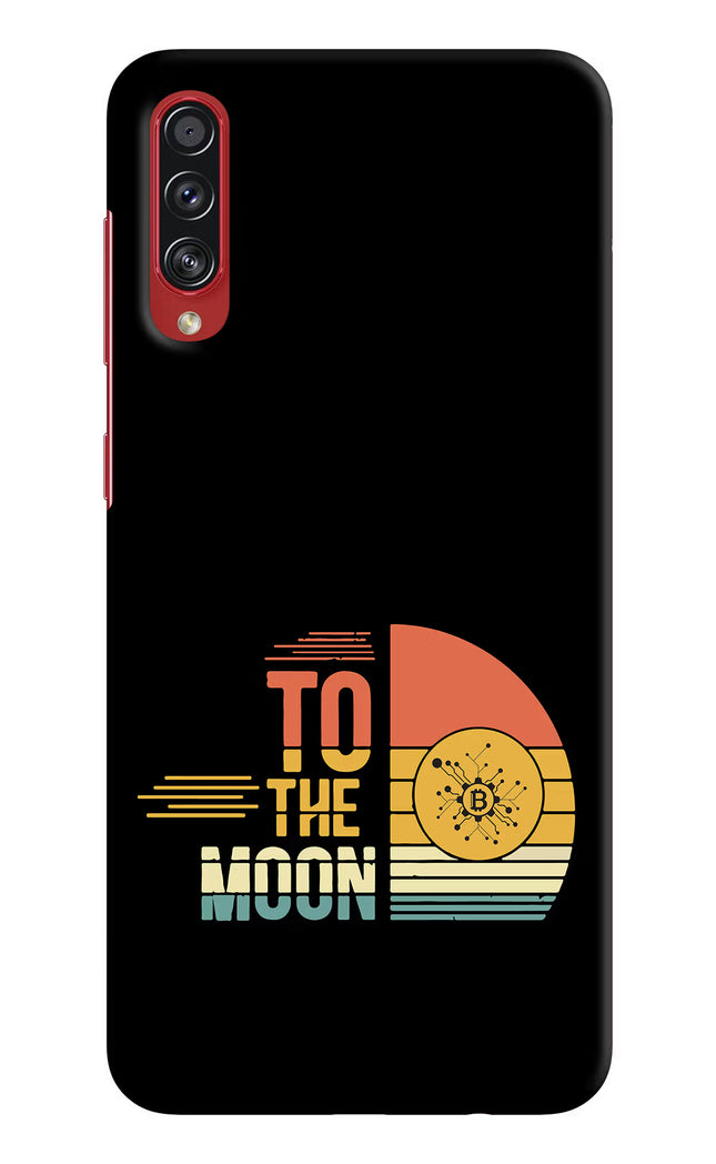 To the Moon Samsung A70s Hard Case Back Cover by Casekaro