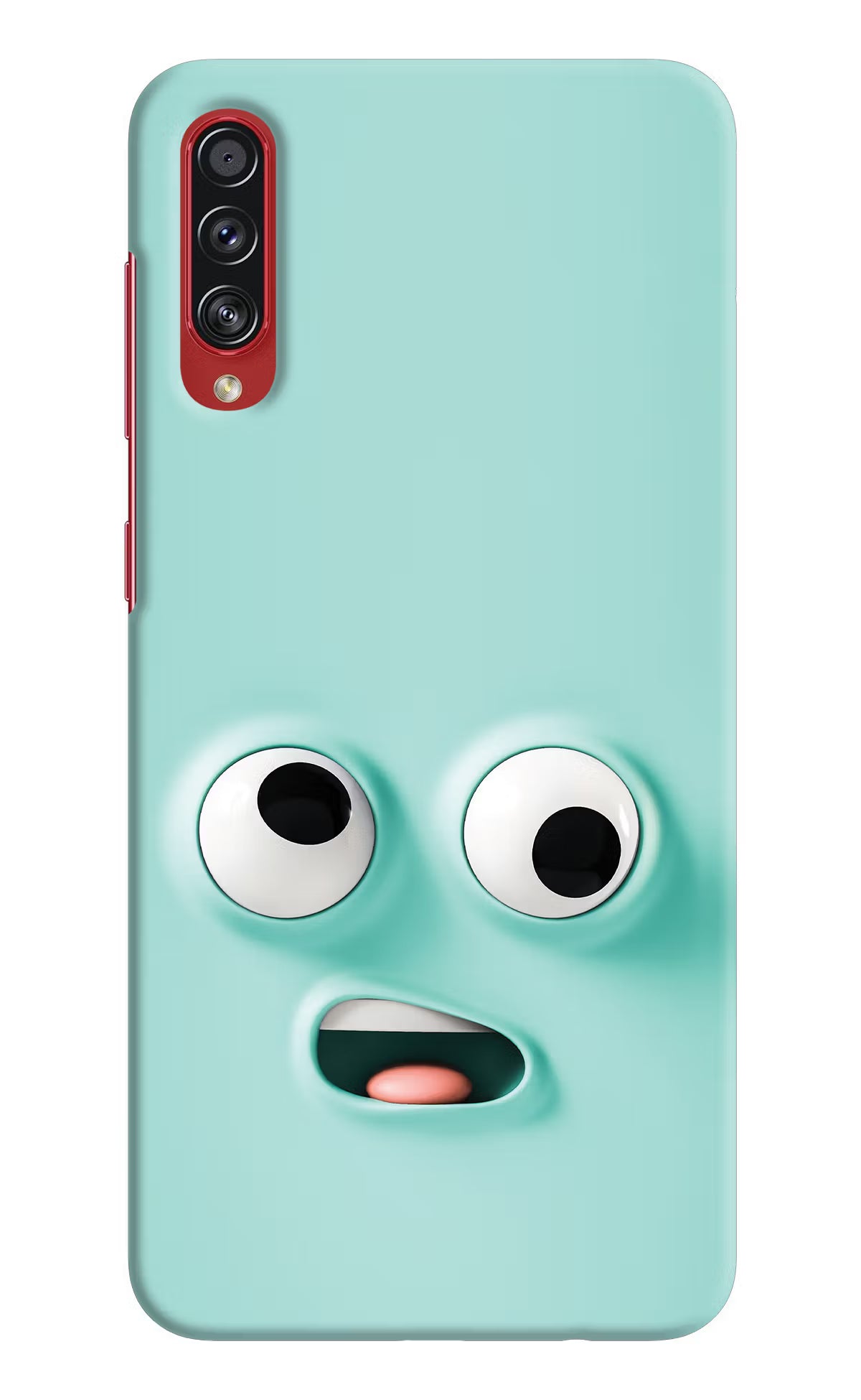 Funny Cartoon Samsung A70s Hard Case Back Cover by Casekaro