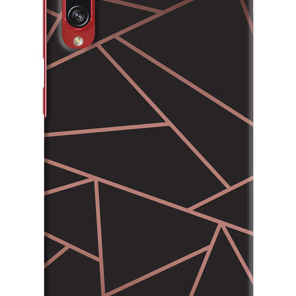 Geometric Pattern Samsung A70s Hard Case Back Cover by Casekaro