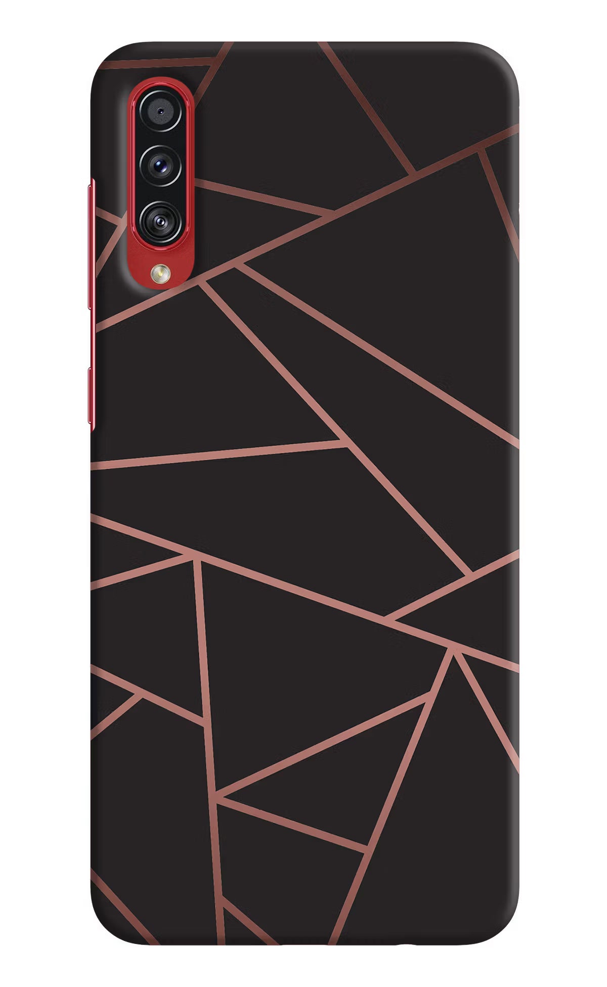 Geometric Pattern Samsung A70s Hard Case Back Cover by Casekaro