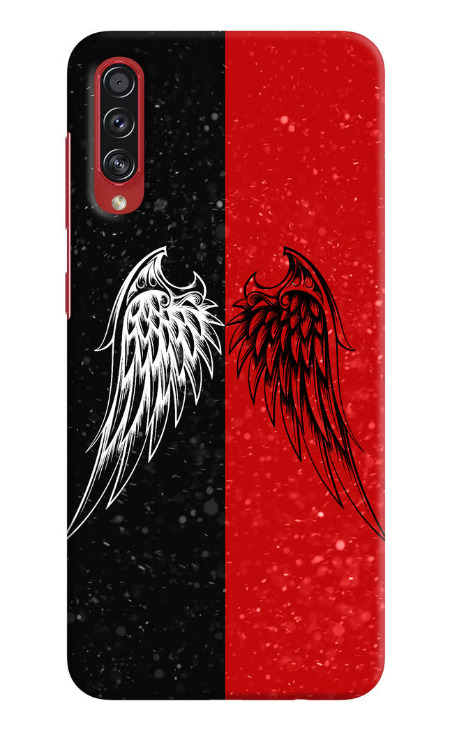 Wings Samsung A70s Hard Case Back Cover by Casekaro