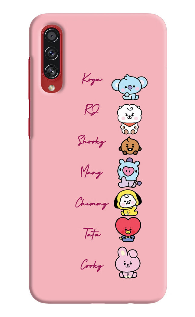 BTS names Samsung A70s Hard Case Back Cover by Casekaro