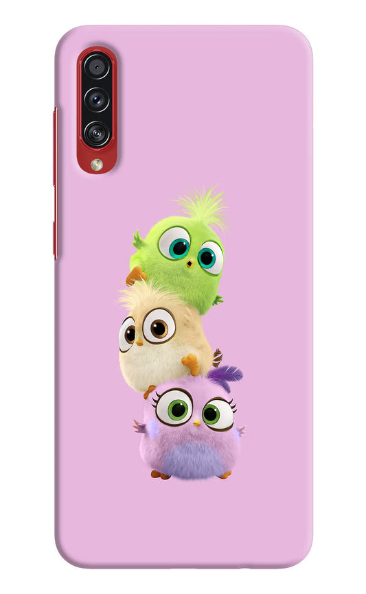 Cute Little Birds Samsung A70s Hard Case Back Cover by Casekaro