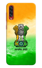 Satyamev Jayate Flag Samsung A70s Hard Case Back Cover by Casekaro