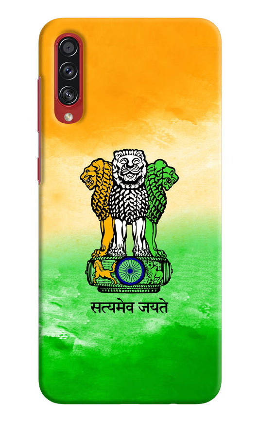 Satyamev Jayate Flag Samsung A70s Hard Case Back Cover by Casekaro