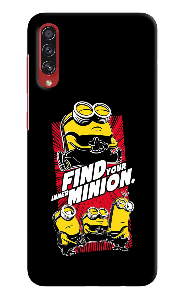Find your inner Minion Samsung A70s Hard Case Back Cover by Casekaro