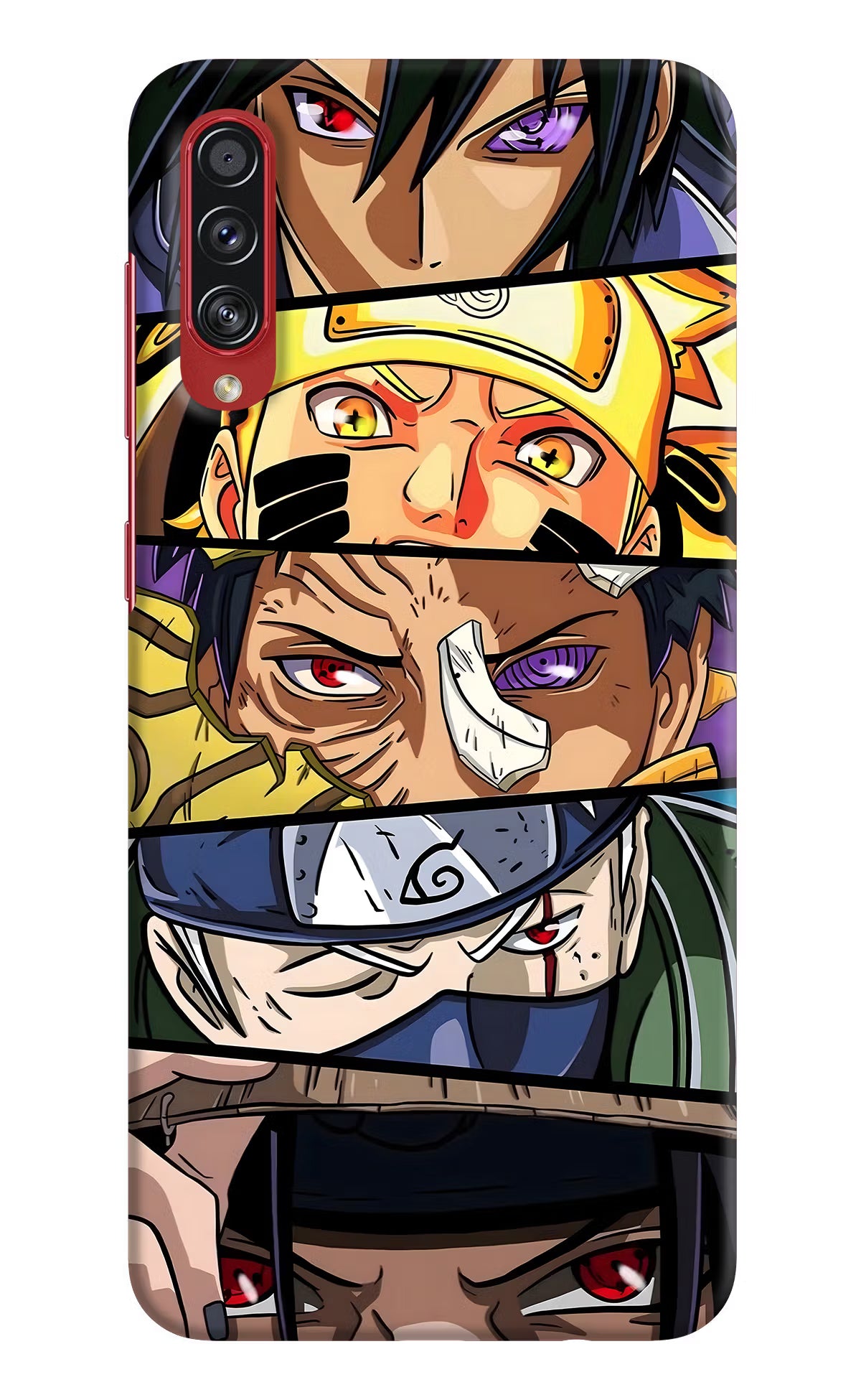Naruto Character Samsung A70s Hard Case Back Cover by Casekaro